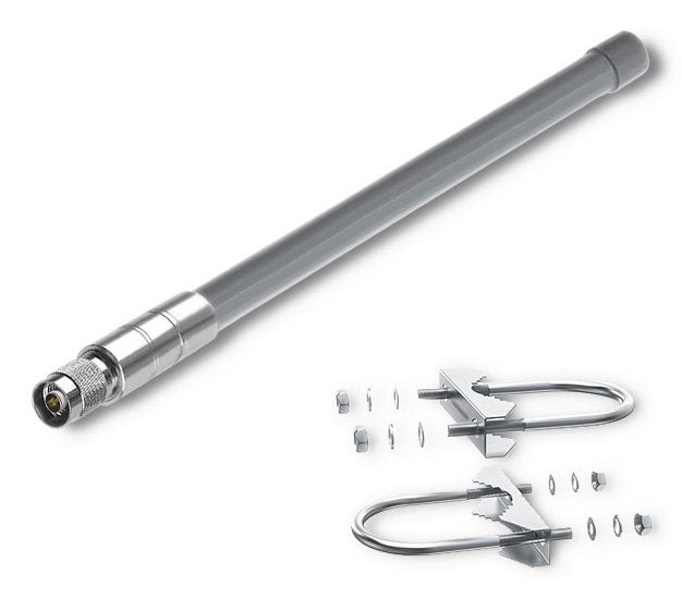 EAN 5901878570235 - Qoltec 57023 antena para red Antena omnidireccional Clase N 3 dBi imagen 1