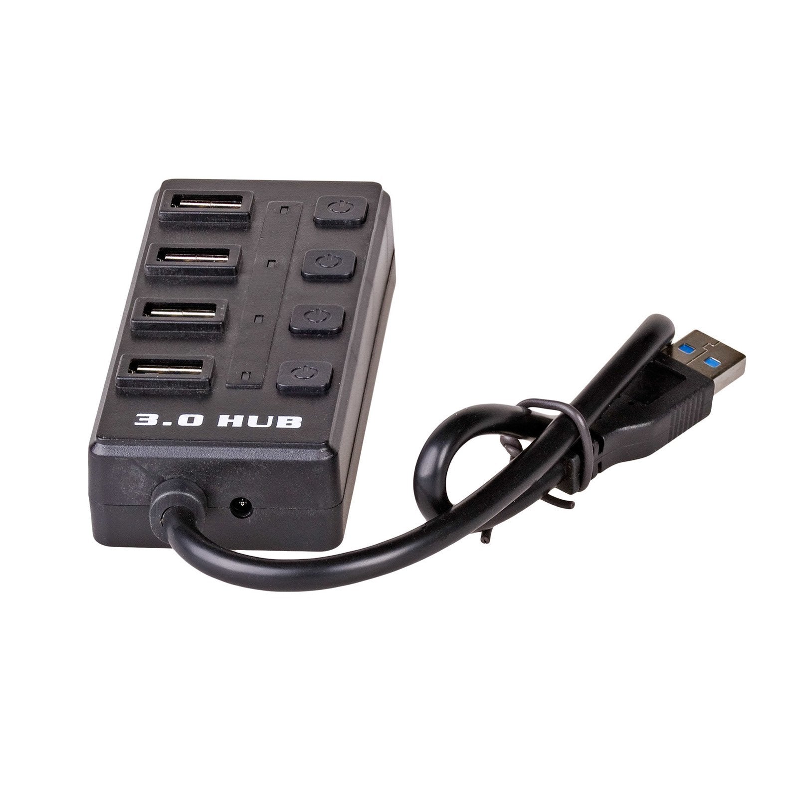 Hub De Interfaz Akyga Ak-Ad-33 Usb 3.2 Gen 1 (3.1 Gen 1) Tipo-A 500 Mbit / S Negro