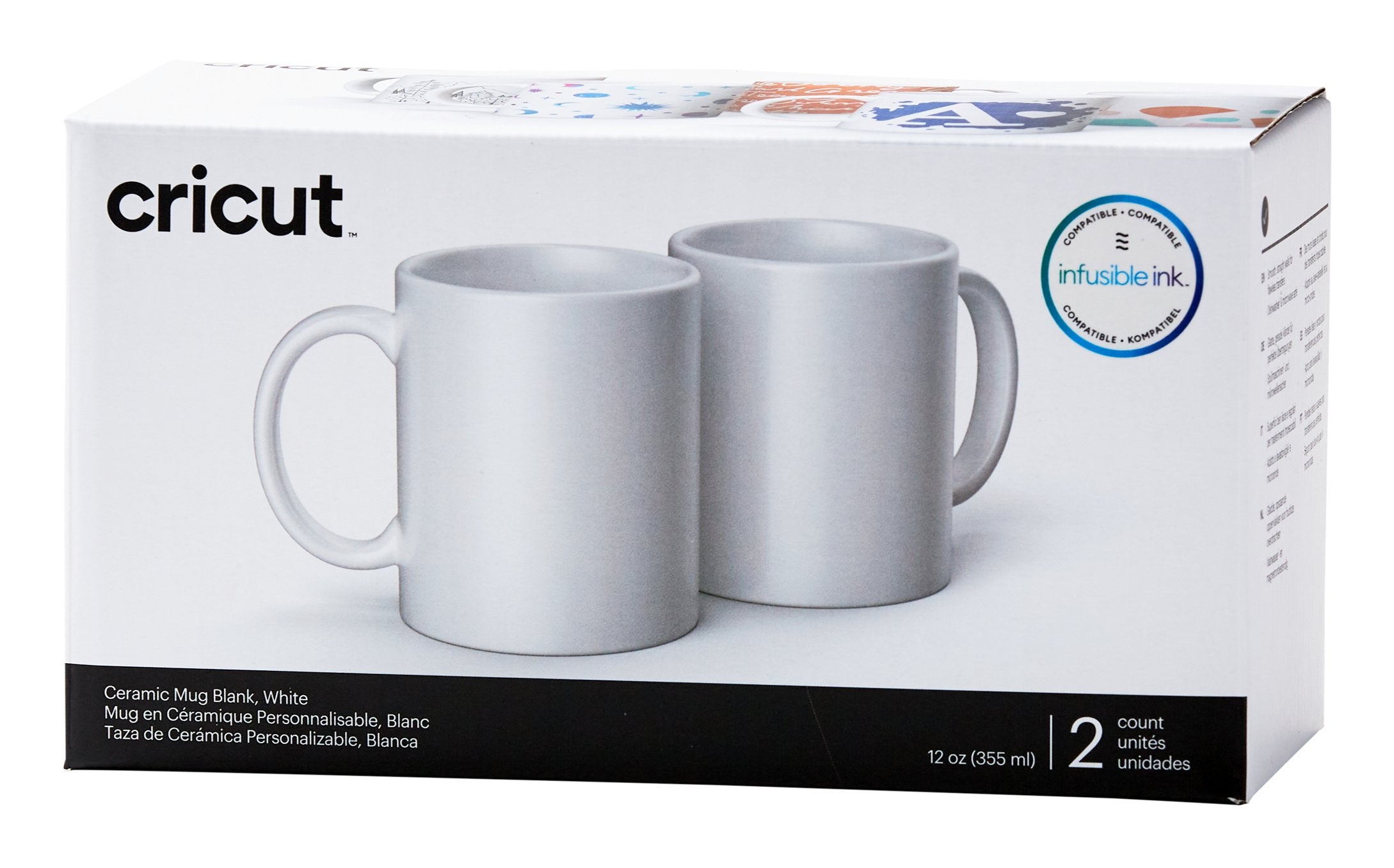 EAN 0093573751530 - Cricut Blank tazón Blanco Universal 2 pieza(s) imagen 1
