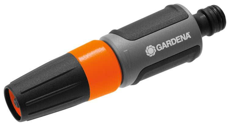 EAN 4078500010658 - Gardena 18300-50 pistola de pulverización de agua o boquilla Boquilla de lavado Negro, Gris, Naranja imagen 1