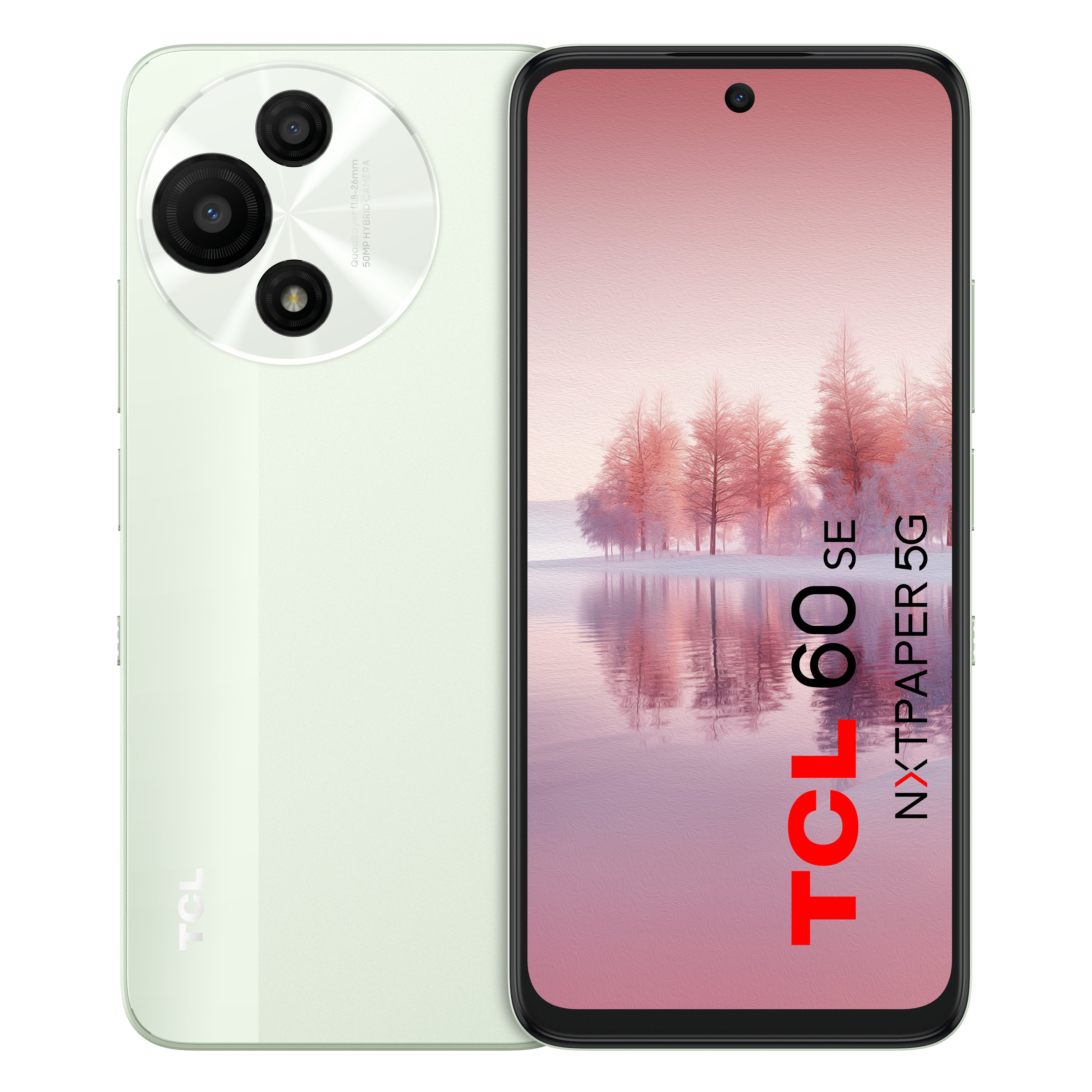 EAN 4894461794884 - TCL 60 SE NXTPAPER 5G 17 cm (6.7") Android 15 USB Tipo C 8 GB 256 GB 5200 mAh Verde, Color menta imagen 1