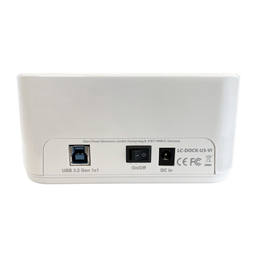 Lc-Power Lc-Dock-U3-Vi Usb3.2 1xhdd/Ssd Docking 2,5/3,5 Whit Retail