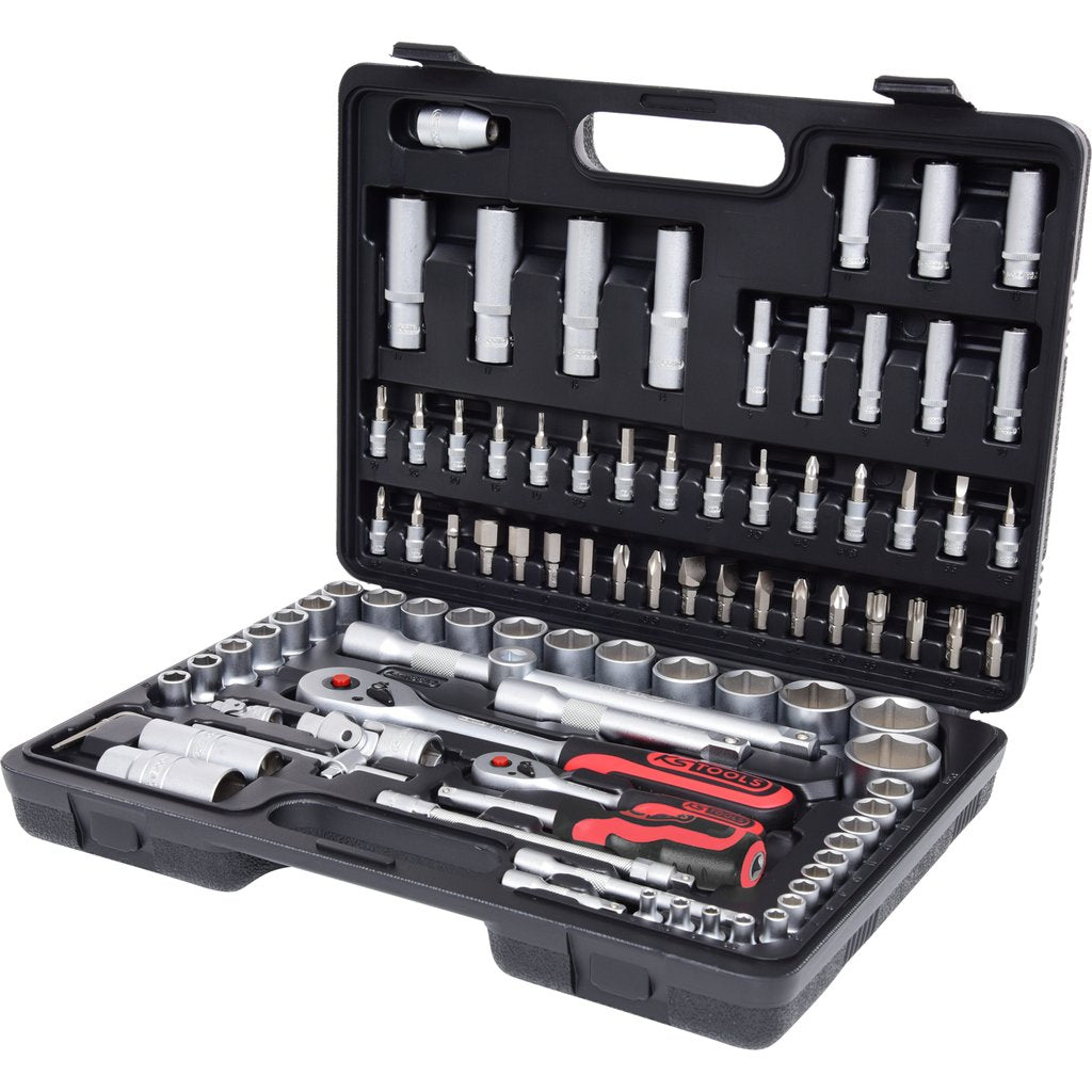 Ks Tools 1/4 +1/2 Socket Wrench -Set 96-Pieces