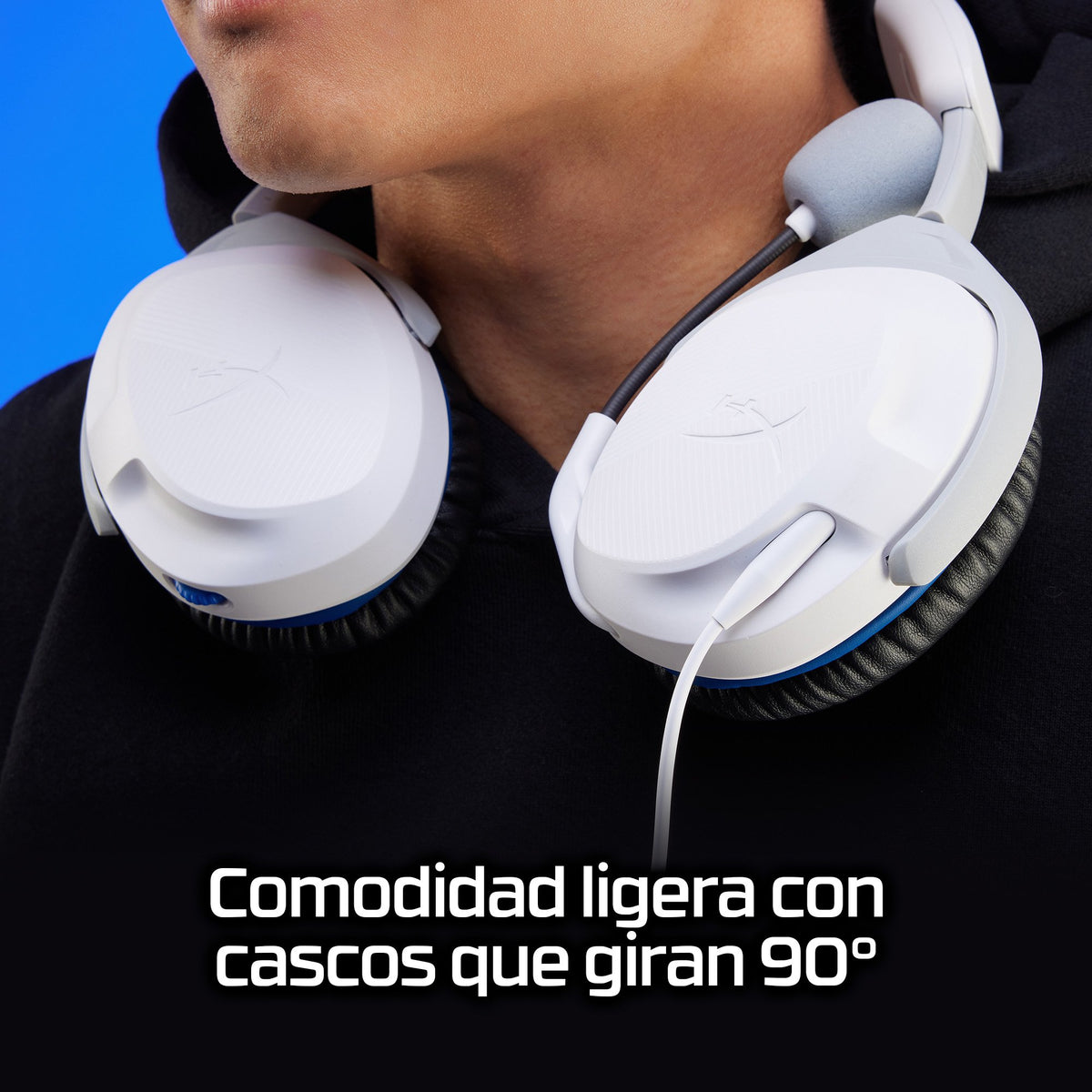 EAN 0197029365989 - HyperX Cloud Stinger 2 GAM HEADSET PlayStation Alámbrico Diadema Juego Blanco imagen 3