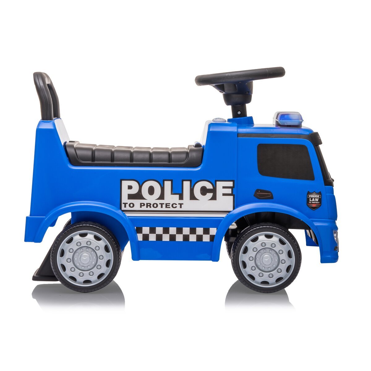 EAN 4042774463892 - Jamara Mercedes-Benz Antos Police Correpasillos con forma de coche imagen 8