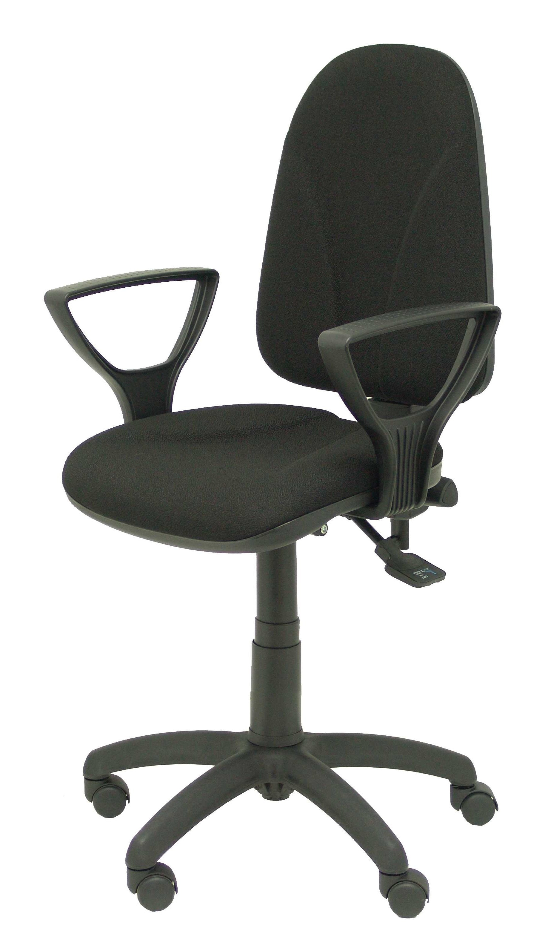 Silla Algarra Asincro Bali Negro Brazo Fijo