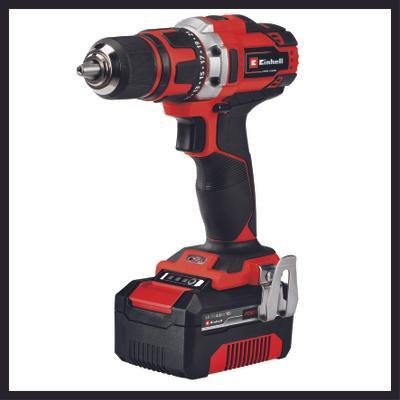 Juego De Herramientas Einhell Te-Tk 18/2 Li Kit (Rojo/Negro, Taladro Inalámbrico Y Amoladora Angular Inalámbrica, Batería Li-Ion 4.0ah) 4257240