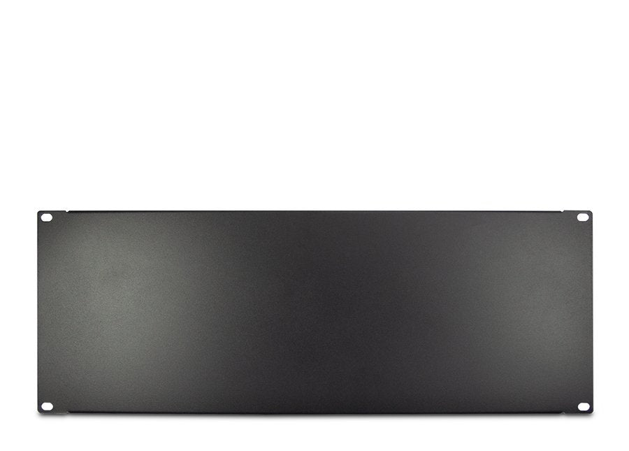 Placa Ciega Inter-Tech De 19 ", Negra 4u, Atornillada