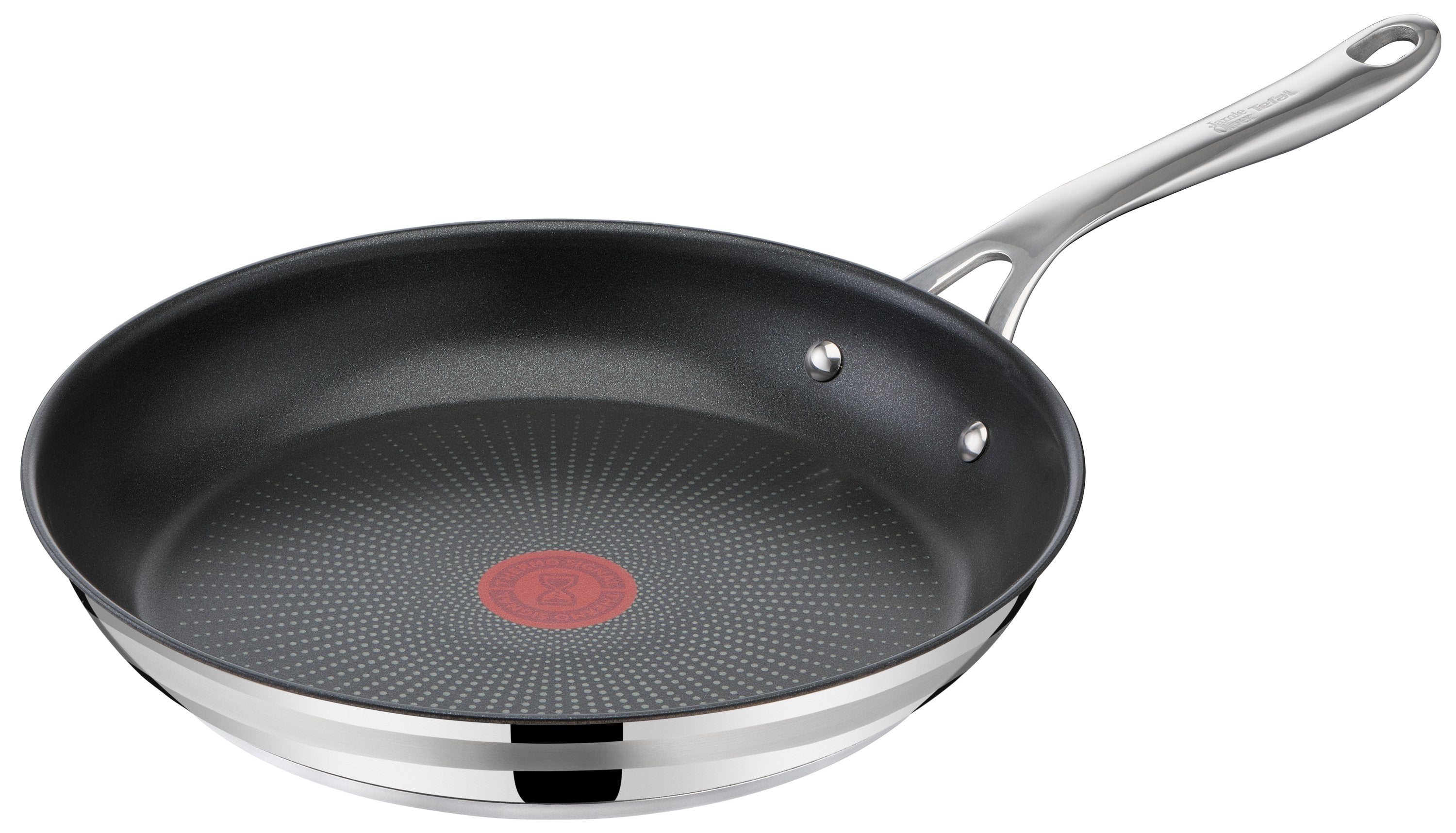 Tefal Bratpfanne By Jamie Oliver Cook Smart (Edelstahl/Negro, Ø 24cm) E31004