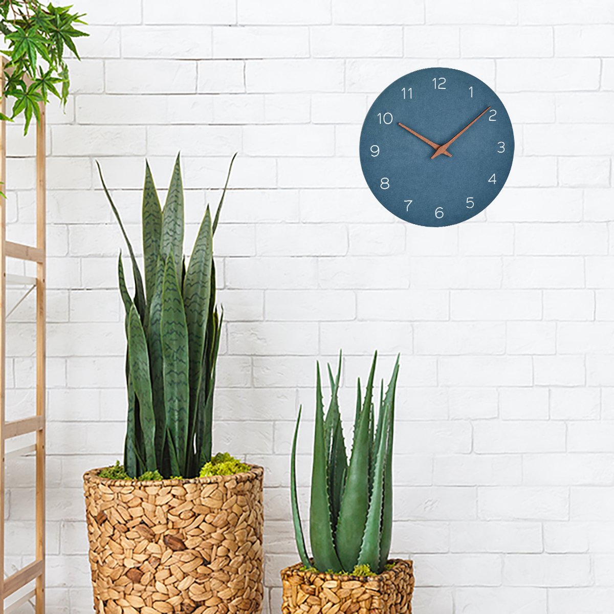 Tfa 60.3054.06 Reloj De Pared Analogico Azul Paloma