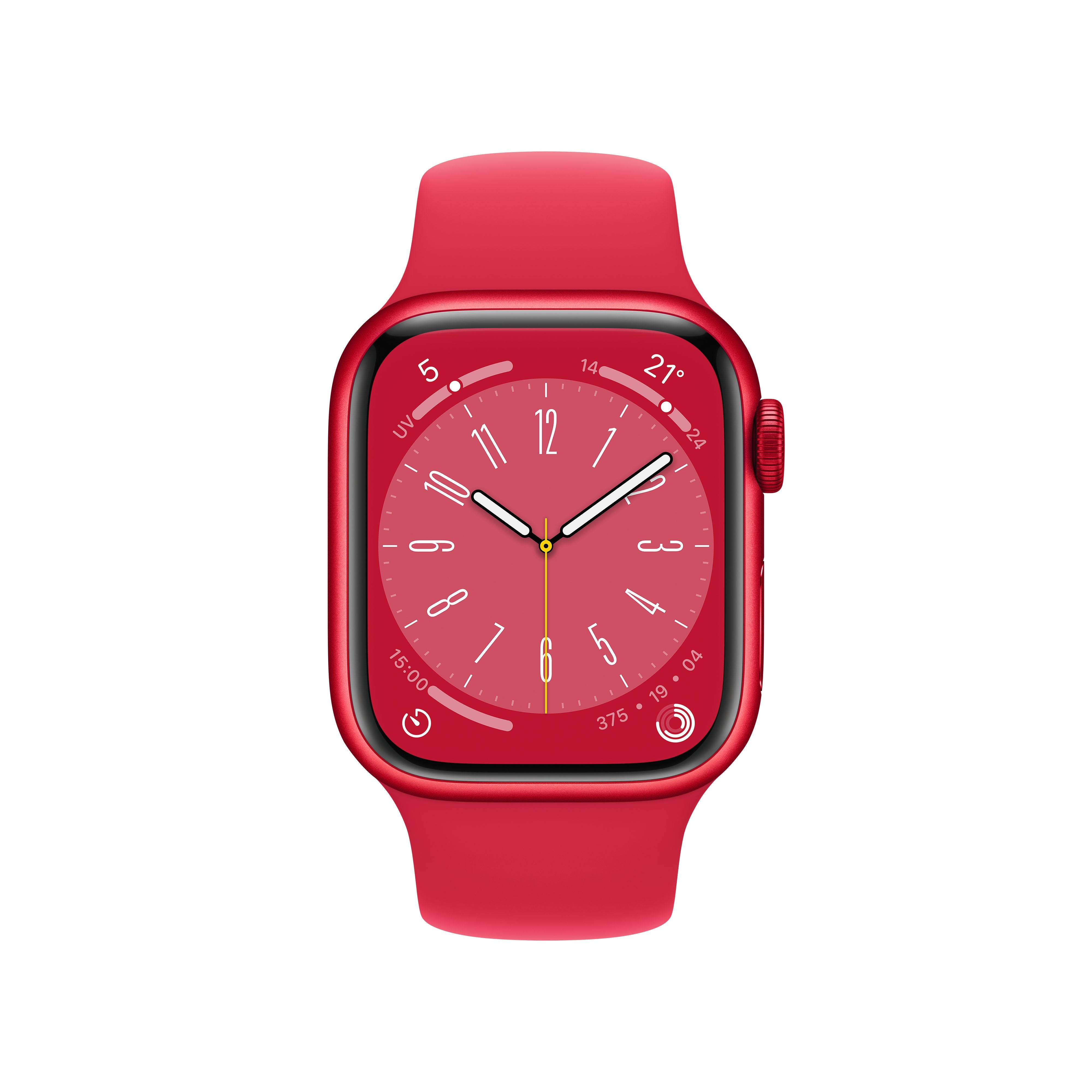 EAN 194253177920 - Apple Watch Series 8 OLED 41 mm Digital 352 x 430 Pixeles Pantalla táctil 4G Rojo Wifi GPS (satélite) imagen 2
