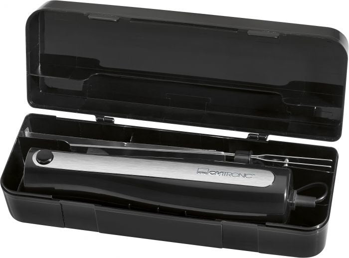 EAN 4006160638646 - Clatronic EM 3702 cuchillo eléctrico 120 W Negro, Plata imagen 3