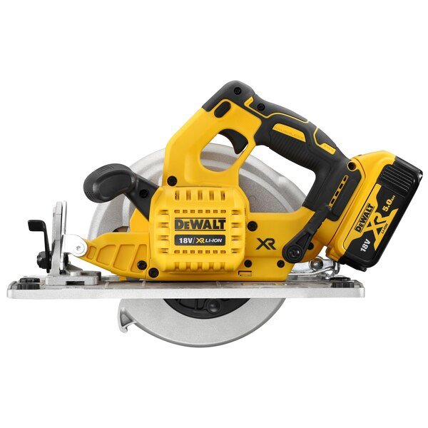 EAN 5035048729175 - DeWALT DCS572NT sierra circular portátil 18,4 cm Amarillo 5500 RPM imagen 3