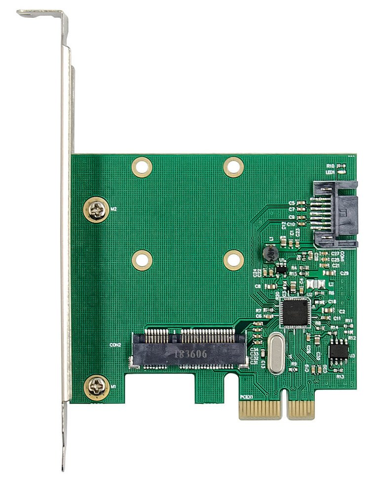 Proxtend Px-Sr-10256 Tarjeta Pcie Msata, Sata Iii 6g Ngff
