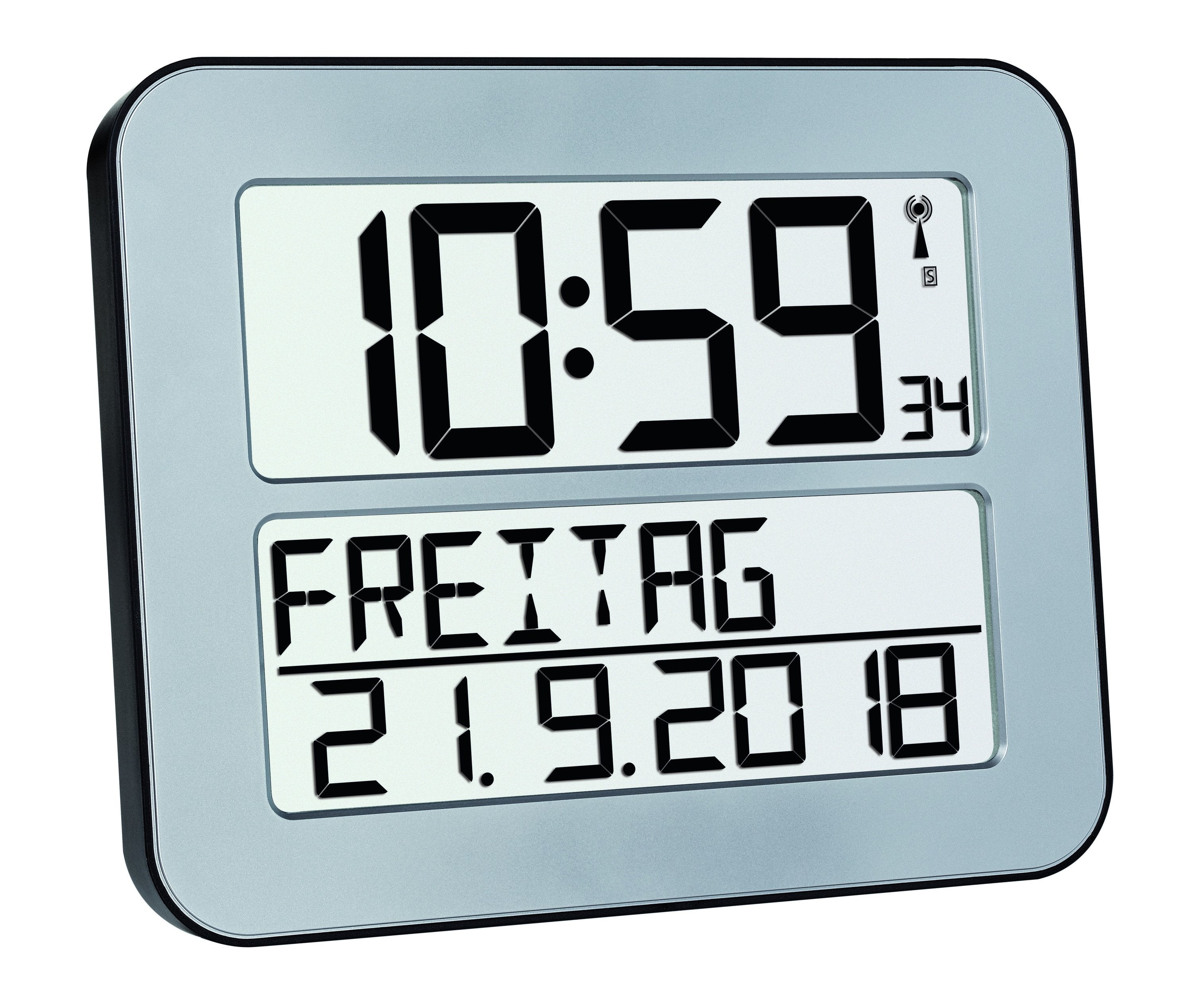 EAN 4009816028389 - TFA-Dostmann 60.4512.54 despertador Reloj despertador digital Plata imagen 1