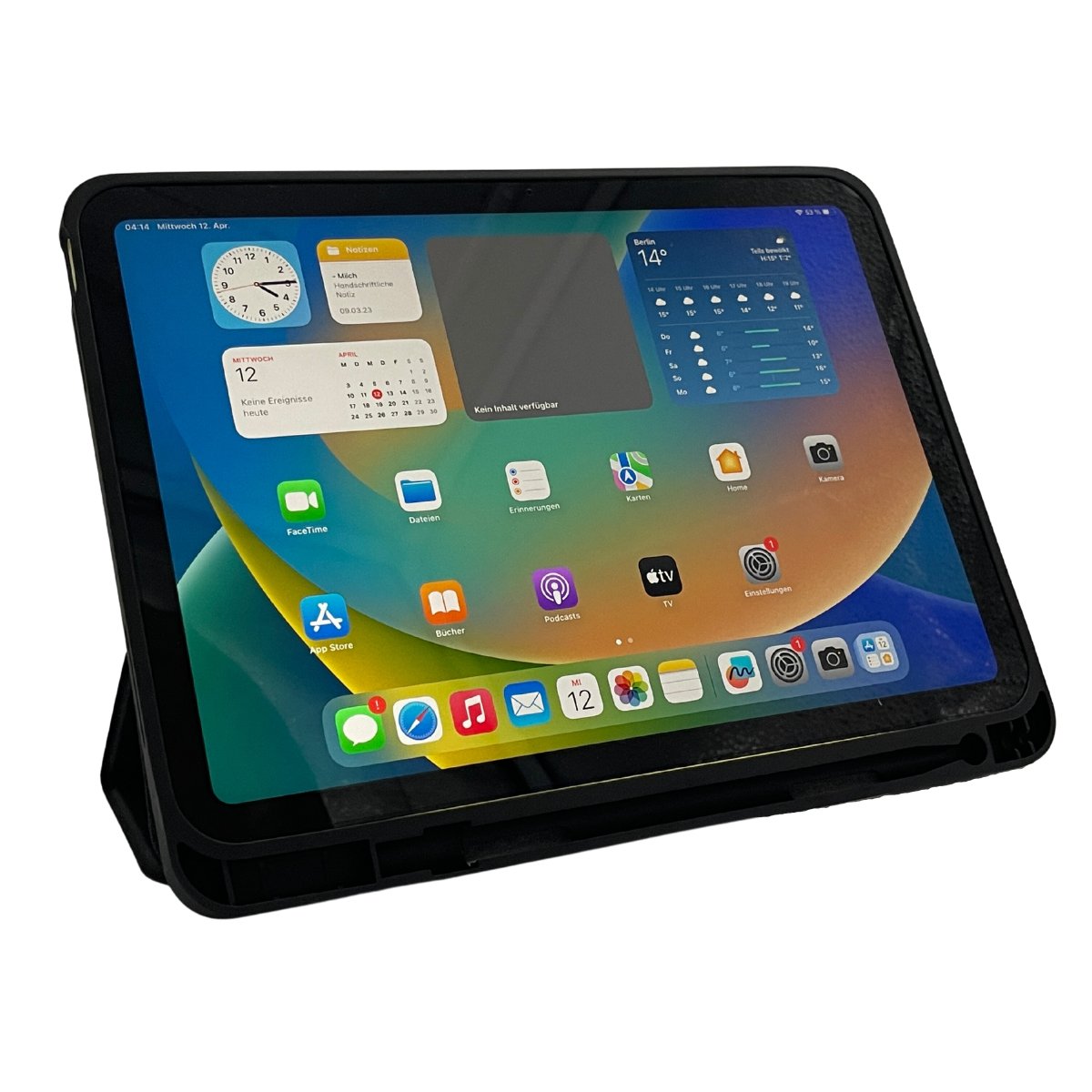 Deqster Slim Case Para Ipad 10.9"" (10 Gen.), Negro