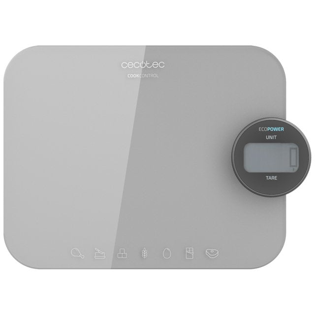 EAN 8435484041447 - Cecotec 04144 báscula de cocina Gris Encimera Rectángulo Báscula electrónica de cocina imagen 1