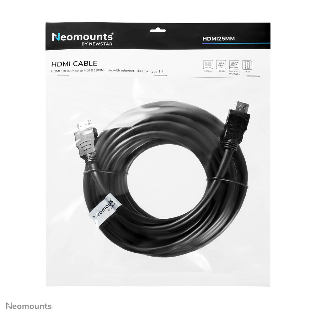 EAN 8717371445133 - Neomounts HDMI25MM cable HDMI 7,5 m Negro imagen 4