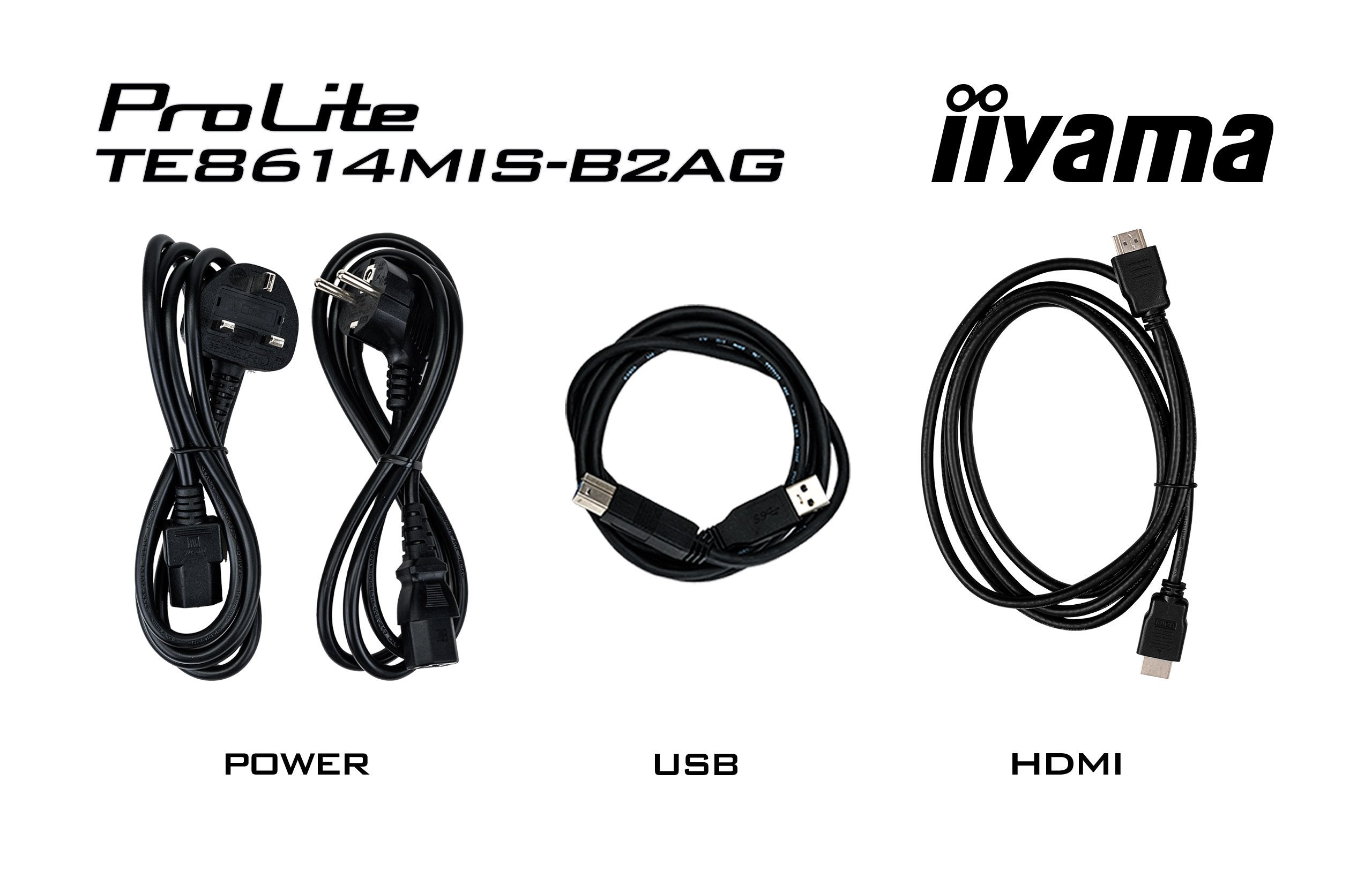 Iiyama Prolite Te8614mis-B2ag Pantalla Plana Para Señalización Digital 2,17 M (85.6") Wifi 435 Cd / M² 4k Ultra Hd Negro Pantalla Táctil Procesador Incorporado Android 24/7