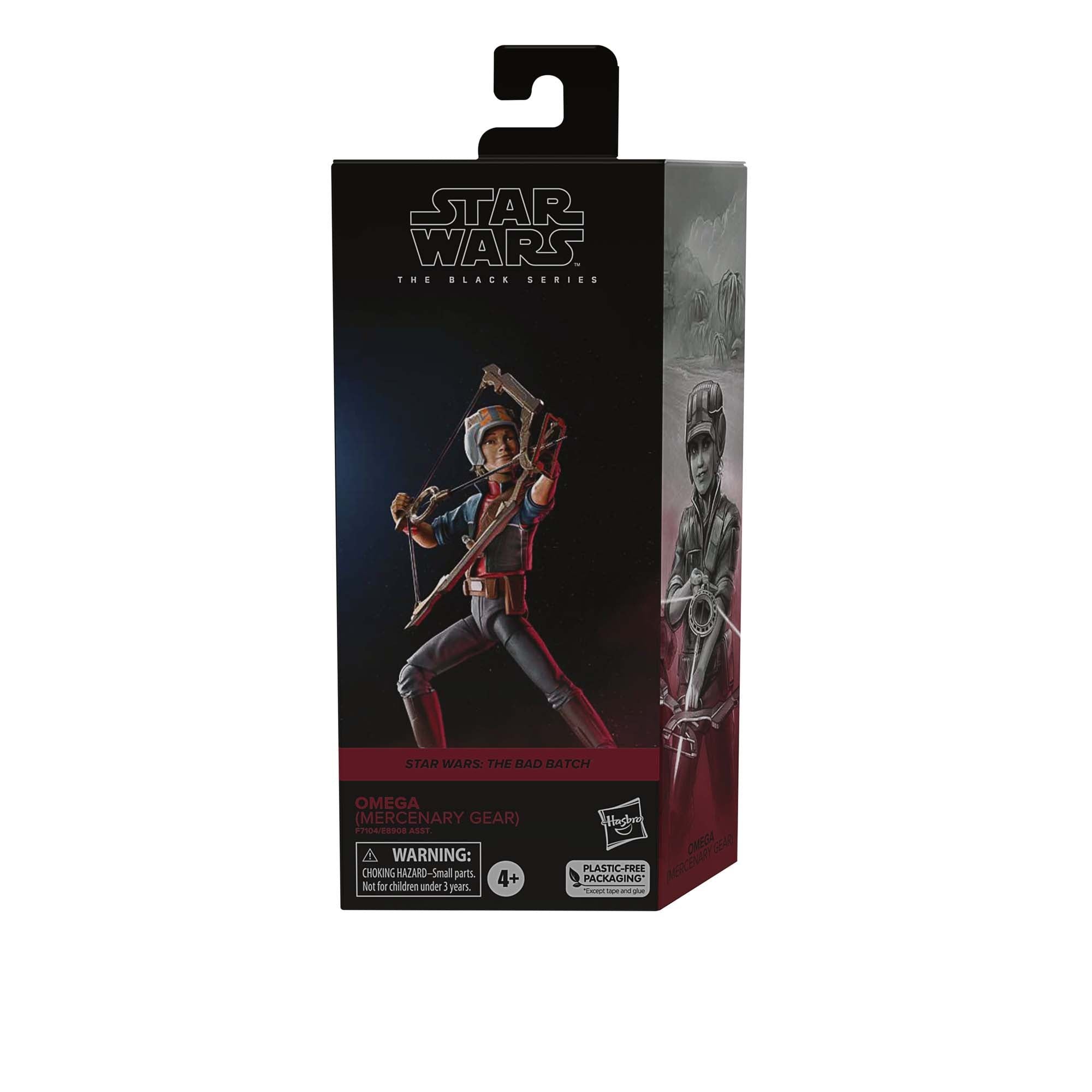 Figura Hasbro Star Wars The Black Series Omega (Equipo Mercenario)
