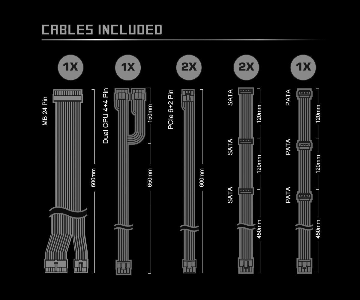 EAN 4710483948916 - Asrock SL-650G Steel Legend unidad de fuente de alimentación 650 W 20+4 pin ATX ATX Negro imagen 7