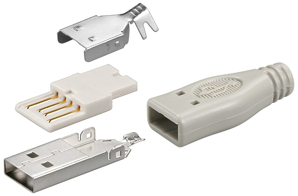 Conector Usb A Macho Soldar