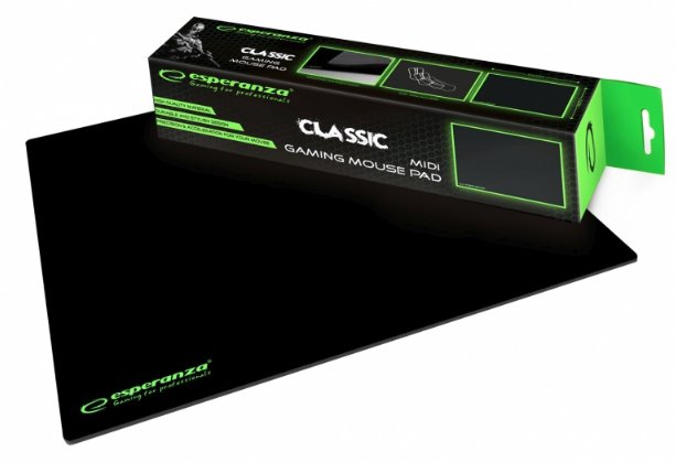 Esperanza Egp102k Classic Midi Alfombrilla Gaming 300 X 240 X 3 Mm