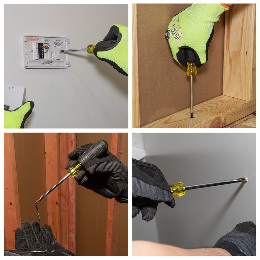 Klein Tools 85076 Juego De Destornilladores Polstergriffe