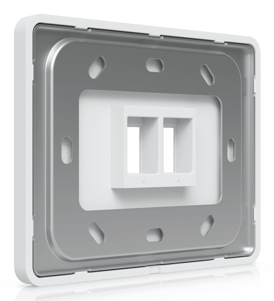 Universal Keystone Wall Plate With Paintable Cover For A