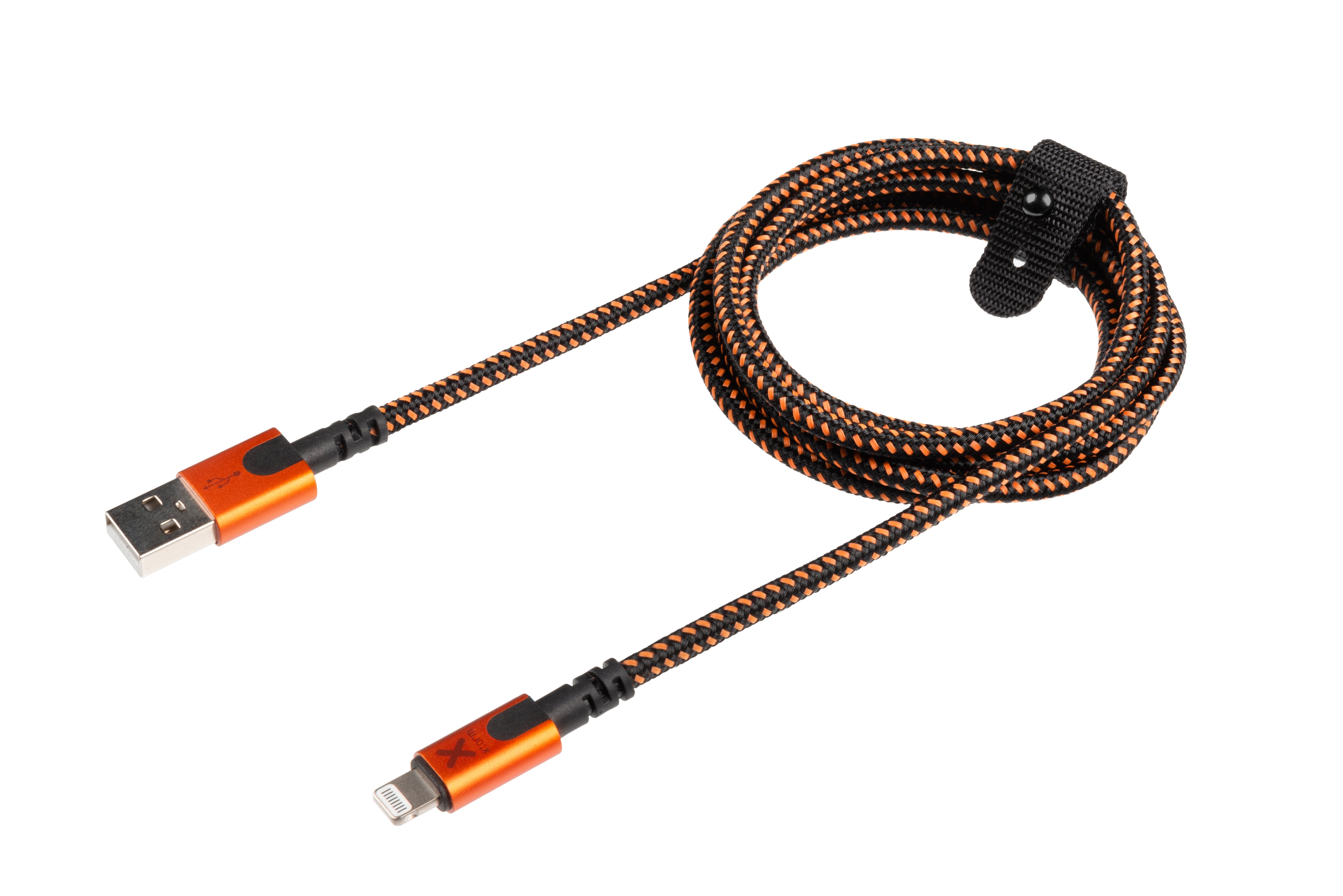 Xtorm Cable Usb-A A Lightning 1.5m Negro Naranja