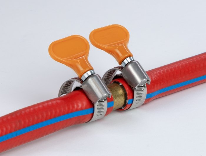 Schlauchschelle Edelstahl 400 Ss Mit Flügelmutter 30 - 45 Mm 5 Stück Naranja