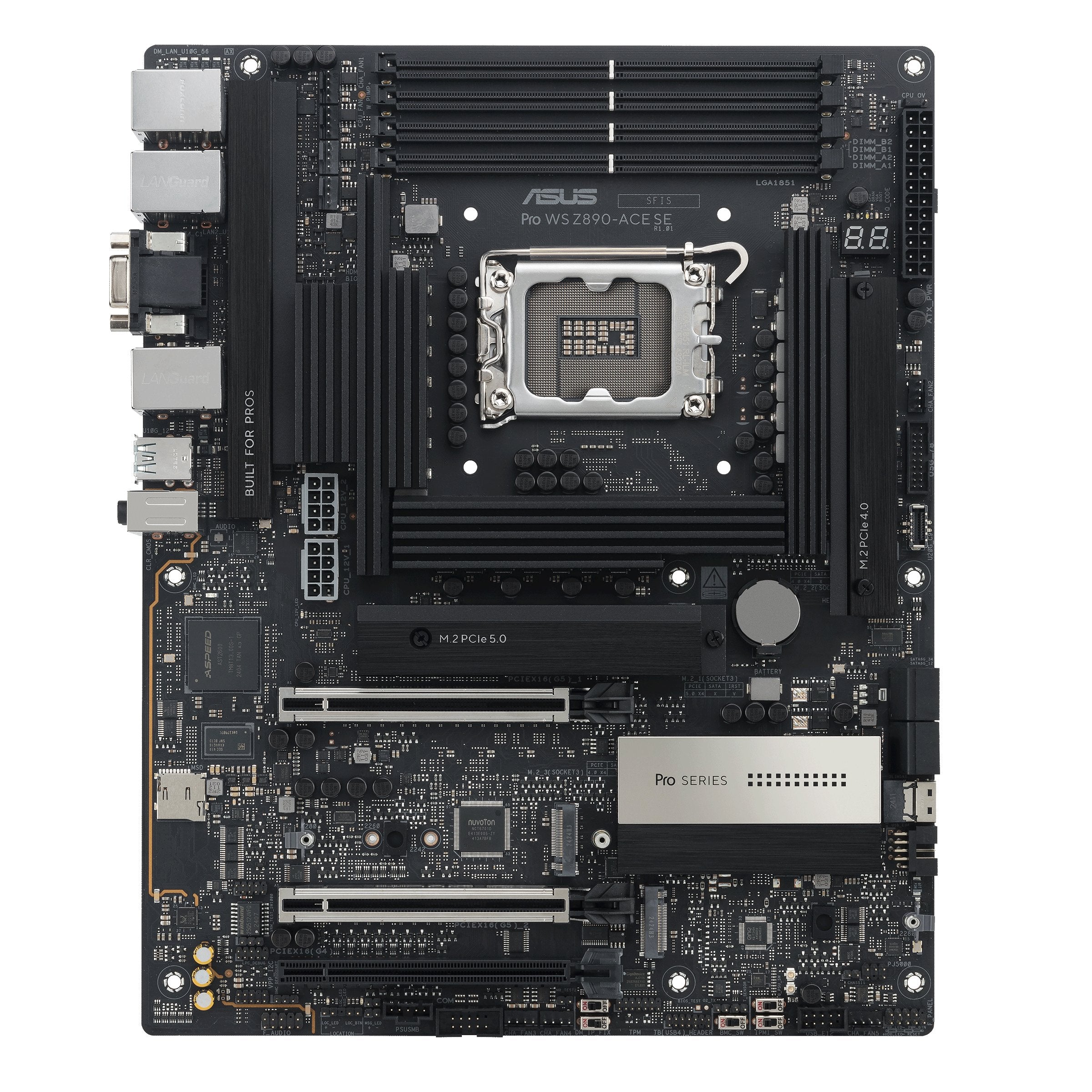EAN 0197105828896 - ASUS PRO WS Z890-ACE SE Intel Z890 LGA 1851 (Socket V1) ATX imagen 2