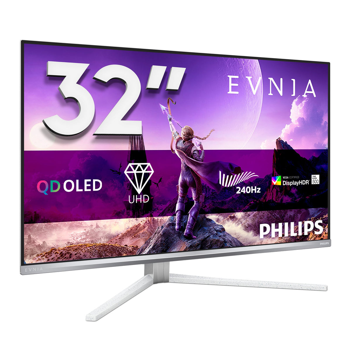 EAN 8721038007824 - Philips Evnia 8000 32M2N8900P/00 pantalla para PC 80 cm (31.5") 3840 x 2160 Pixeles 4K Ultra HD QD-OLED B imagen 2