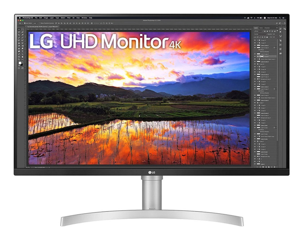 EAN 8806096297421 - LG 32UN650K-W pantalla para PC 81,3 cm (32") 3840 x 2160 Pixeles 4K Ultra HD LED Blanco imagen 1
