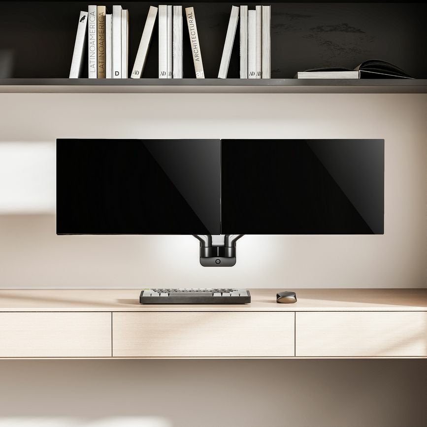 Equip Soporte De Pared Orientable Para 2 Pantallas De 17'-32' Brazo 564mm Muelle De Gas Hasta 9kg