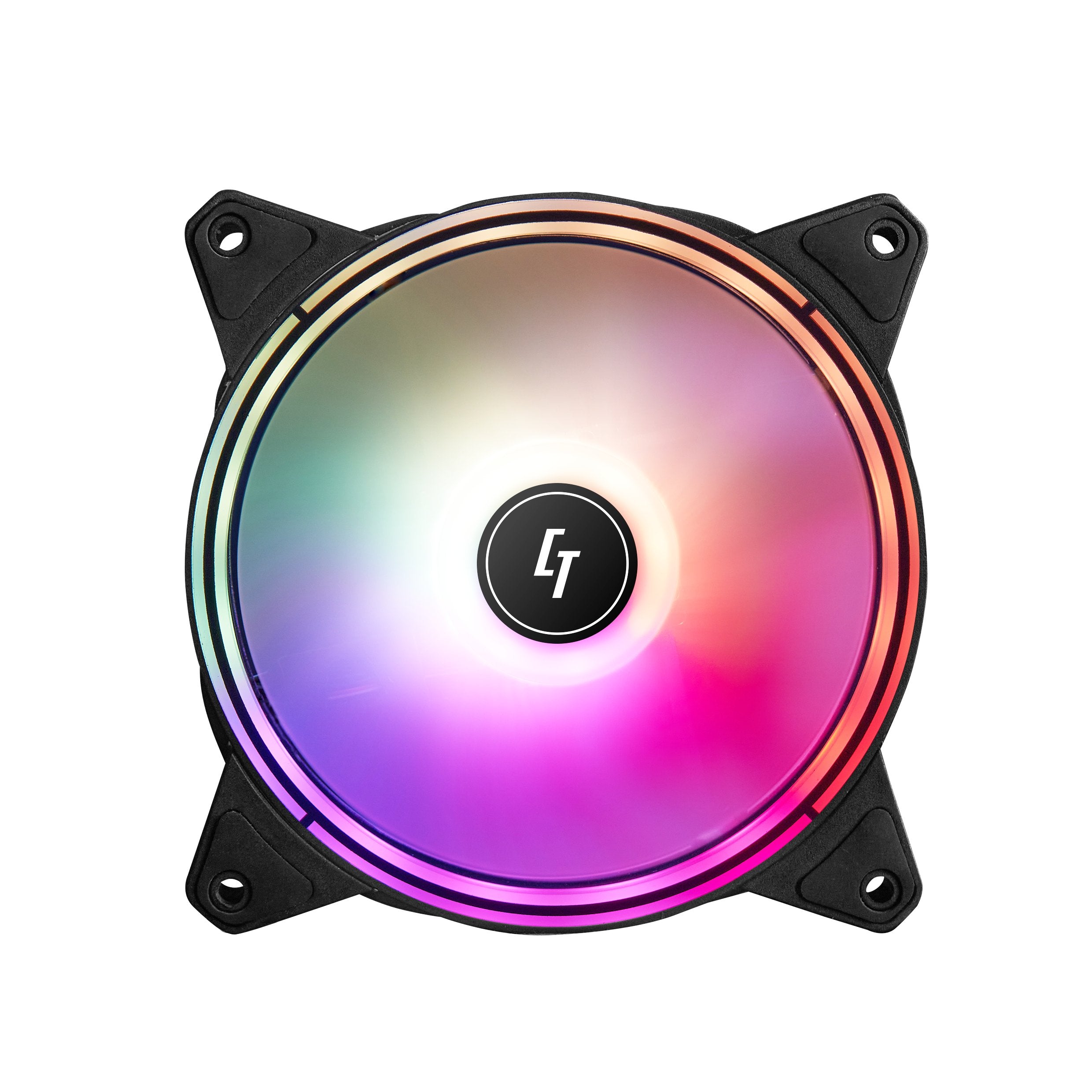 EAN 0753263077257 - Chieftec NF-1225RGB sistema de refrigeración para ordenador Carcasa del ordenador Ventilador 12 cm Negro imagen 2