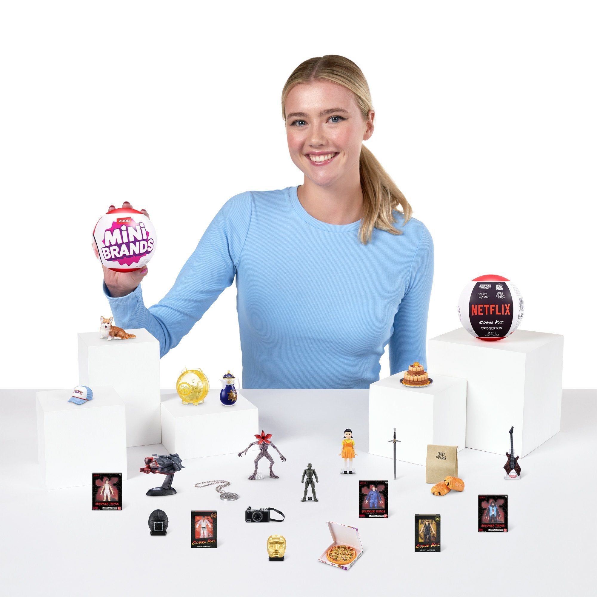 Zuru Mini Brands - Netflix, Artículo Ordenado De Personajes 77563gq1