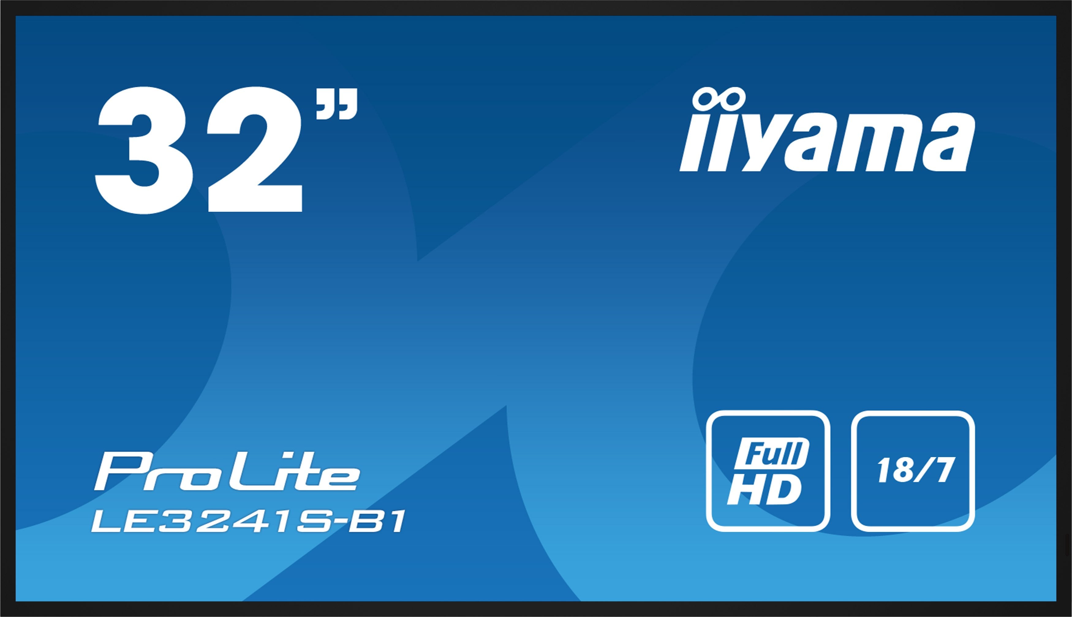 EAN 4948570120918 - iiyama LE3241S-B1 pantalla de señalización Pantalla plana para señalización digital 80 cm (31.5") 350 cd imagen 2