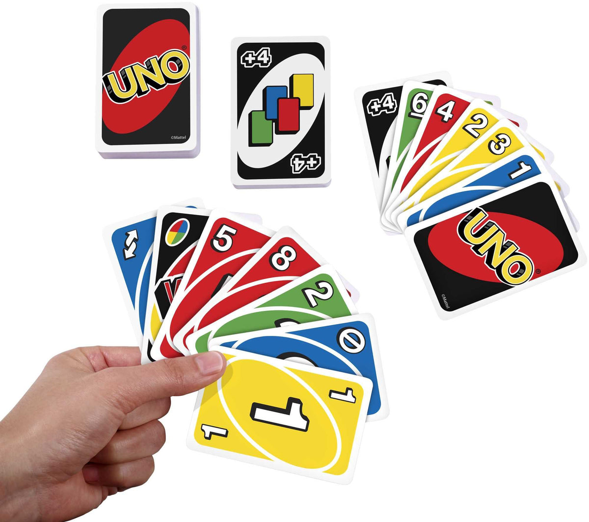 EAN 0746775036720 - Mattel Games W2085 juego de tablero 15 min Juego De Cartas Perder las cartas imagen 4