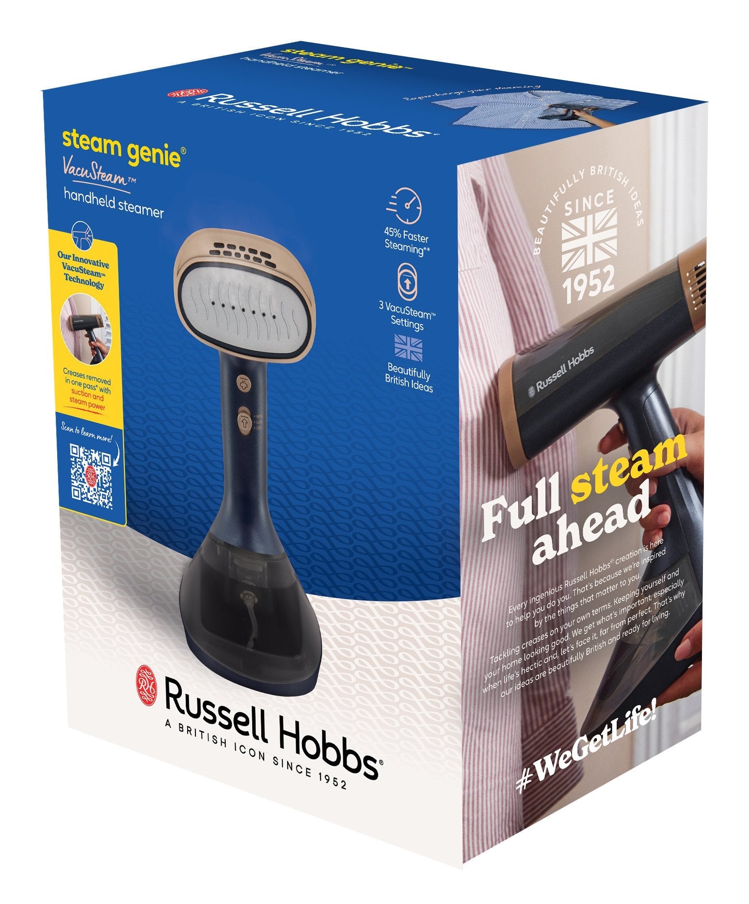 Parownica Do Ubran Steam Genie Vacusteam 28550-56 Russell Hobbs