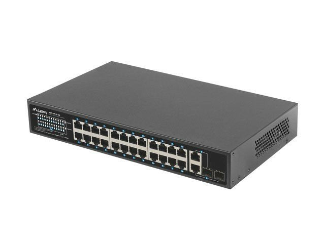 EAN 5901969429329 - Lanberg RSFE-24P-2C-360 switch No administrado Gigabit Ethernet (10/100/1000) Energía sobre Ethernet (PoE imagen 8