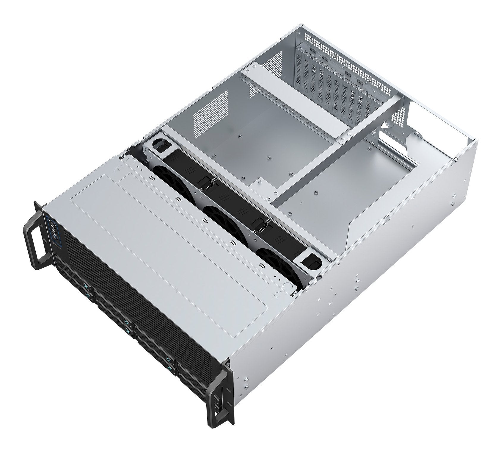 Servidor Rack Unykach 4u 8 Bahias Hot Swap Hsw4u6508 - Tamaã±Os De Disco Soportados 2.5", 3.5" - Placas Base