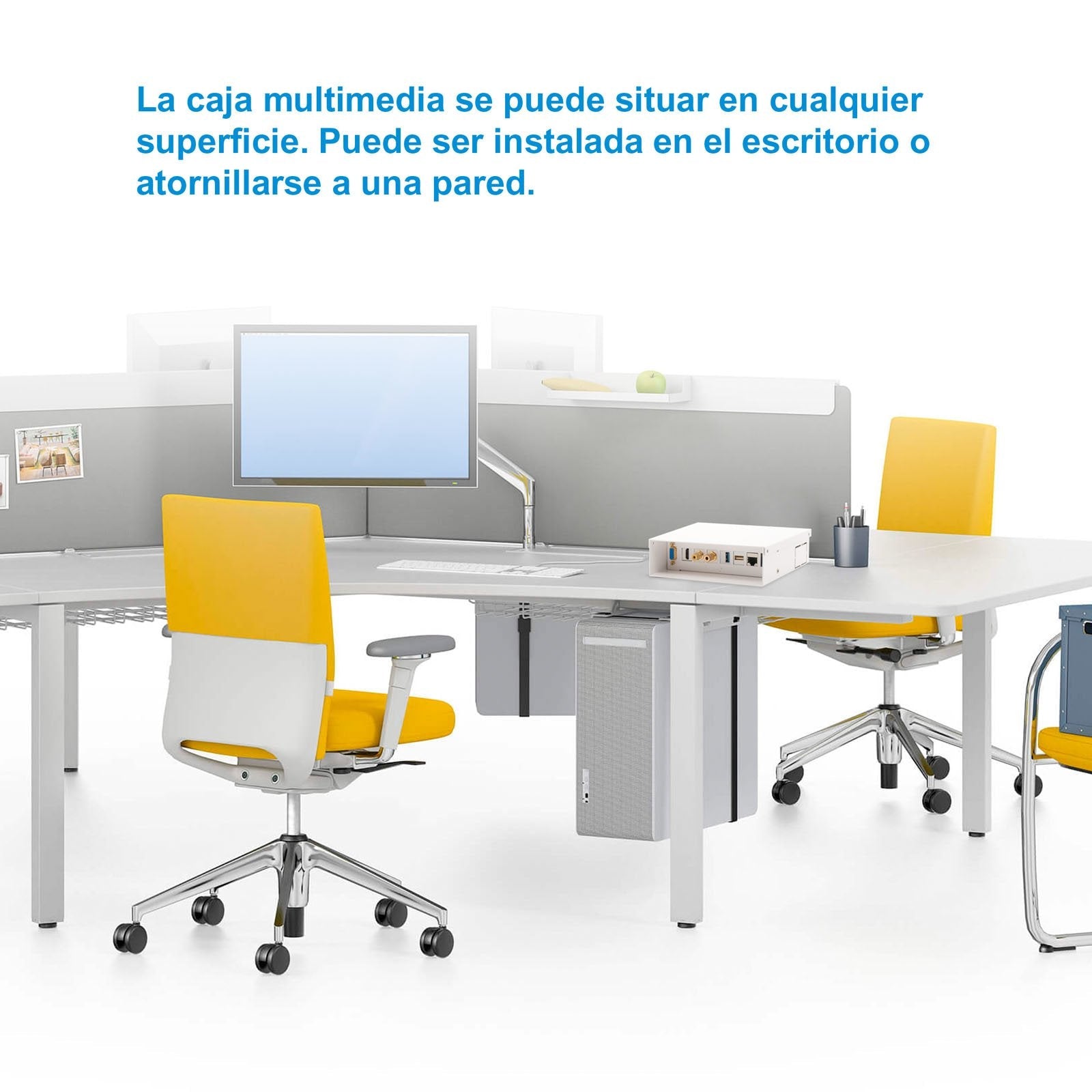 Nanocable Caja De Conexiones Multimedia De Pared Vga, Hdmi, Jack3.5, Rca, Usb 2.0 B, Usb 3.0, 2x Rj-45