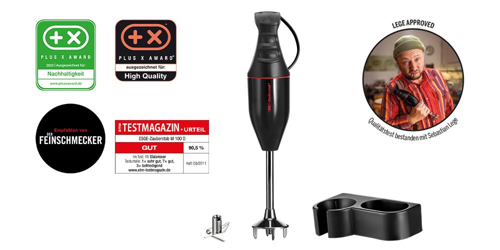 EAN 4011689901294 - ESGE M 100 D Batidora de inmersión 120 W Negro imagen 1