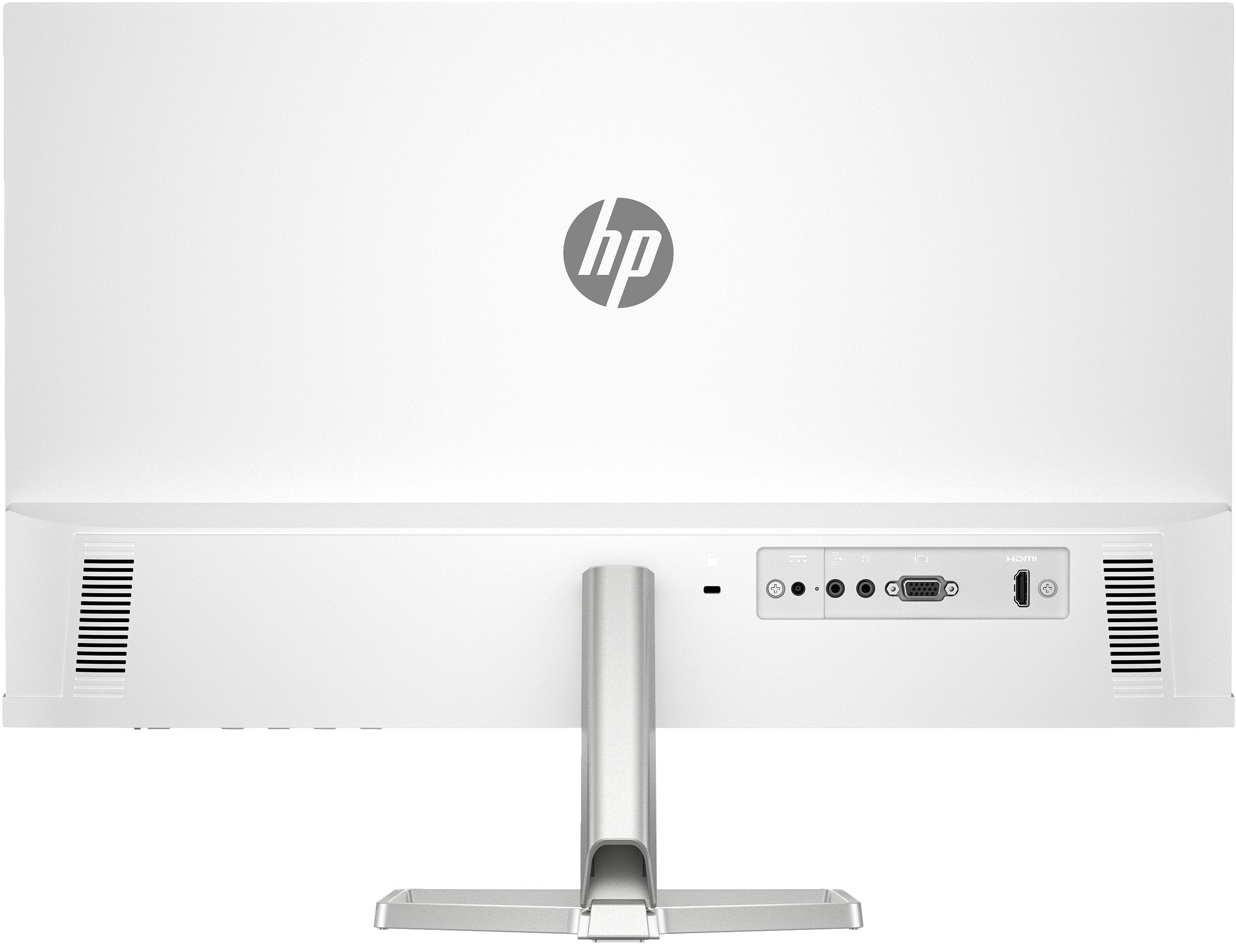 Hp 524sa, Monitor Led 23,8" Blanco/Plateado, Fullhd, Ips, Hdmi, Vga, Altavoces, Panel De 100 Hz)