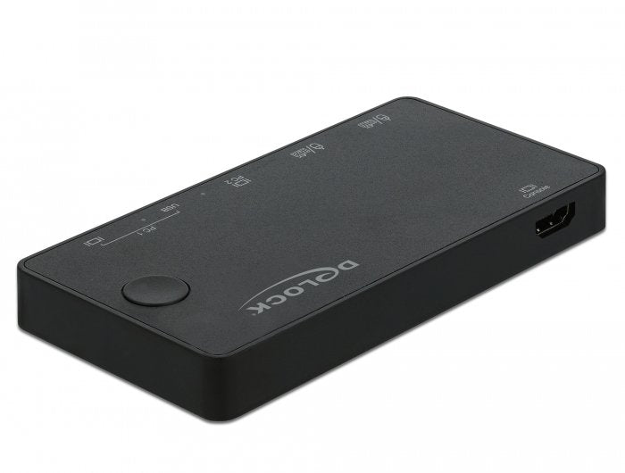 EAN 4043619114771 - DeLOCK 11477 interruptor KVM Negro imagen 1
