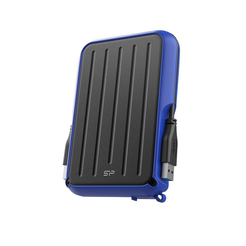 Disco Externo Silicon Power Hdd Armor A66 2.5" 5tb Usb 3.2 Ipx4 Blue