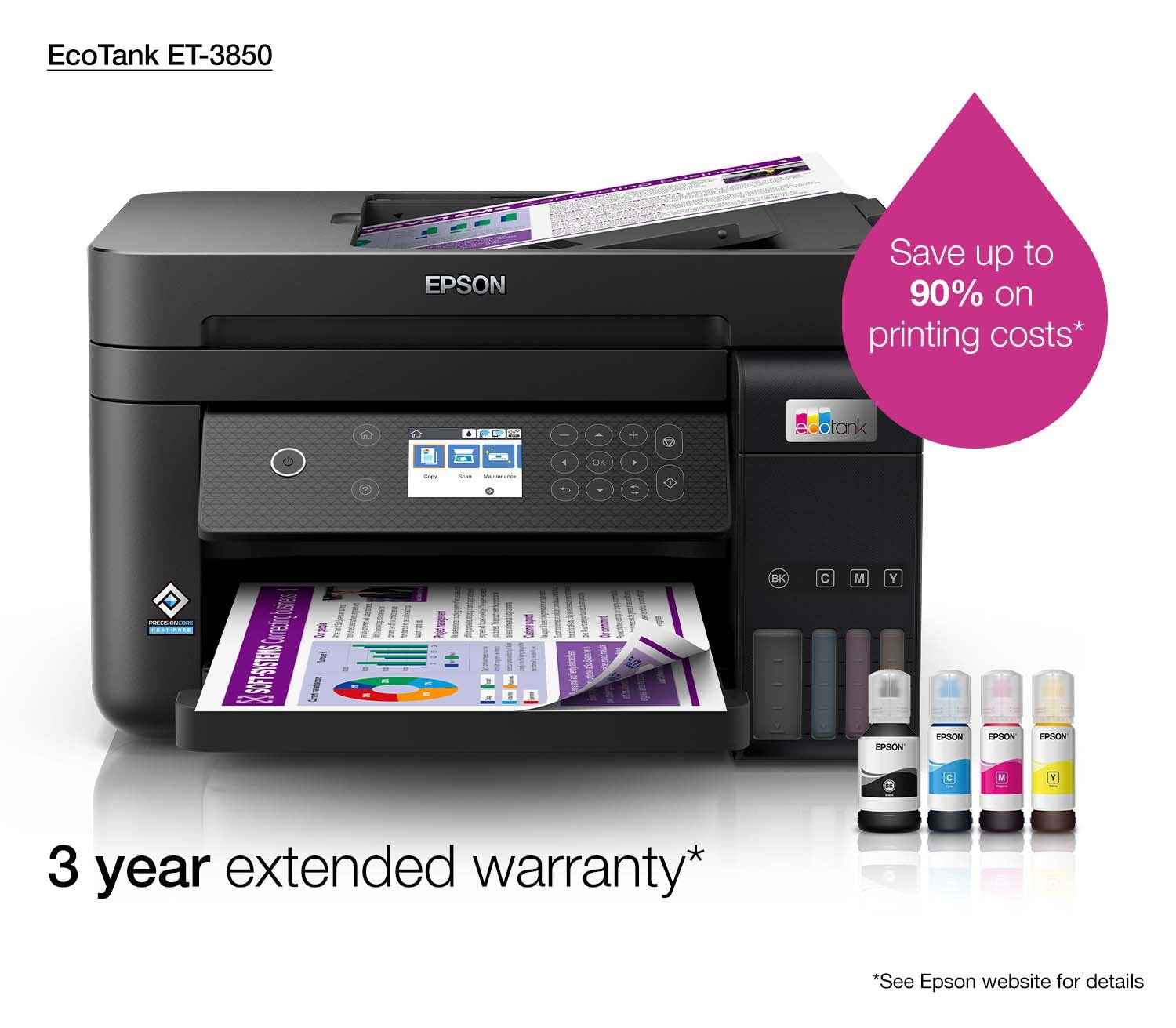 EAN 8715946683782 - Epson EcoTank ET-3850 Inyección de tinta 4800 x 1200 DPI 33 ppm Wifi imagen 23