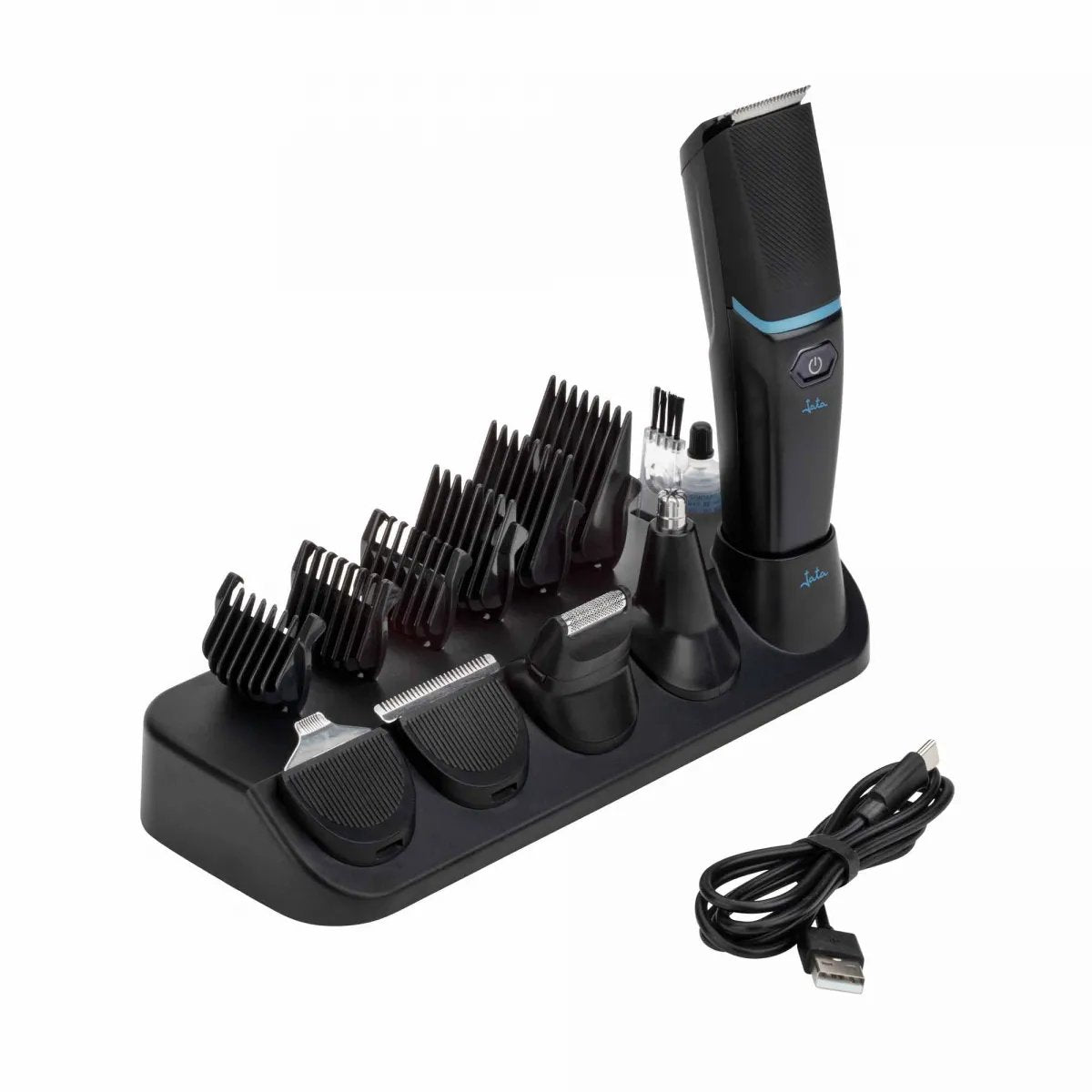 Jata Hair Clipper And Body Shaver All In One Rechargable 120min Black Jbcp3538