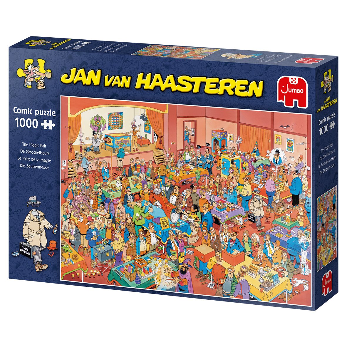 Jumbo Jan Van Haasteren Die Zauberer Messe 1000 Teile Puzzle (19072)